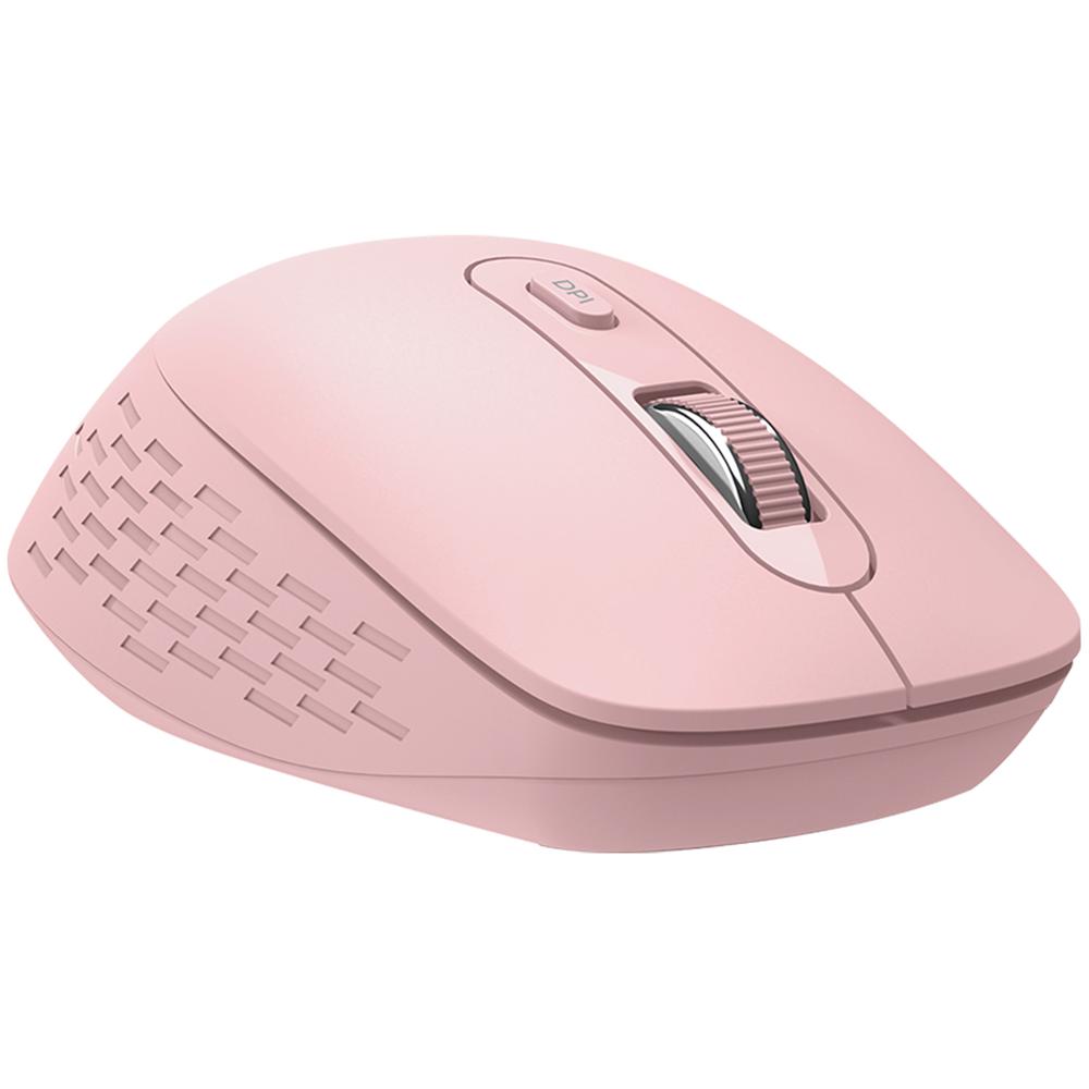 Foto 3 pulgar | Mouse Acteck Optimize Flow Mi480 Ergonomico 1600dpi 6 Botones Inalambrico Usb 2.4 Ghz Rosa Ac-939850