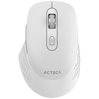 Foto 1 | Mouse Acteck Optimize Flow Mi480 Ergonomico 1600dpi 6 Botones Inalambrico Usb 2.4 Ghz Blanco Ac-9398