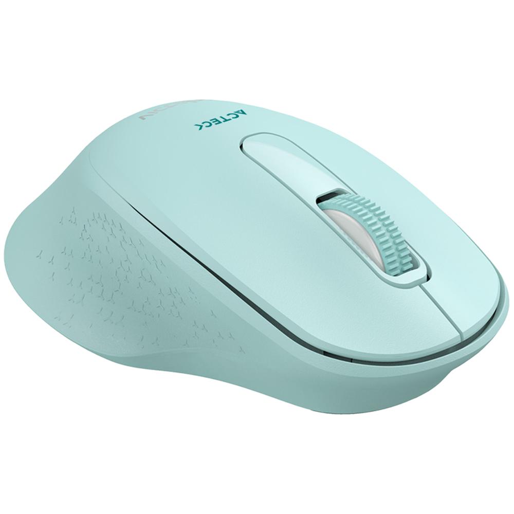 Foto 6 pulgar | Mouse Acteck Optimize Ergo Mi470 Ergonomico 1600dpi 2 Botones Inalambrico Usb 2.4 Ghz Tiffany Ac-939