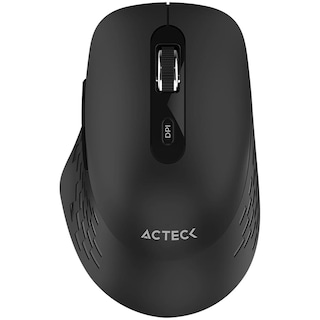 Foto 1 | Mouse Acteck Optimize Flow Mi480 Ergonomico 1600dpi 6 Botones Inalambrico Usb 2.4 Ghz Negro Ac-93983