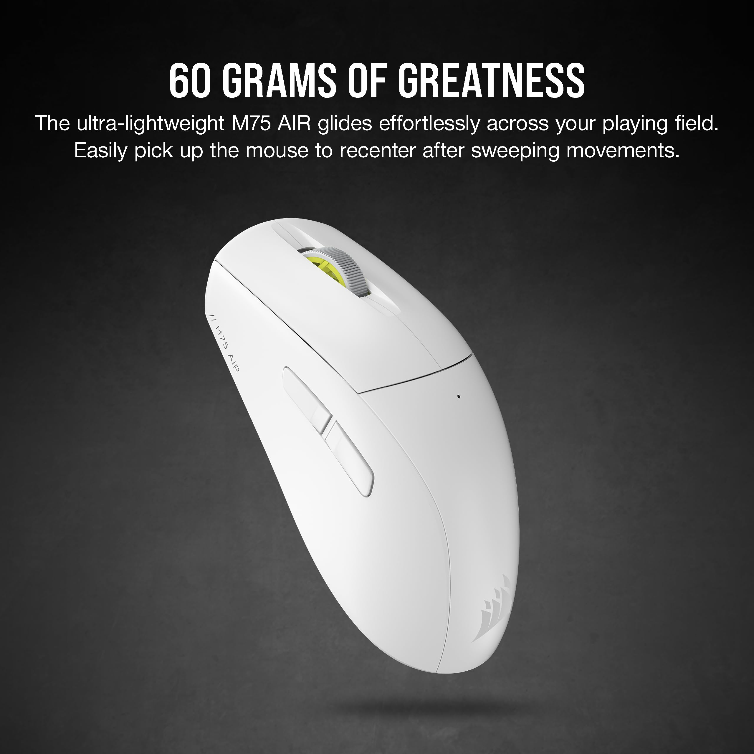 Foto 4 pulgar | Ratón Para Juegos Corsair M75 Air Inalámbrico Ultraligero De 26.000 Dpi - Venta Internacional.