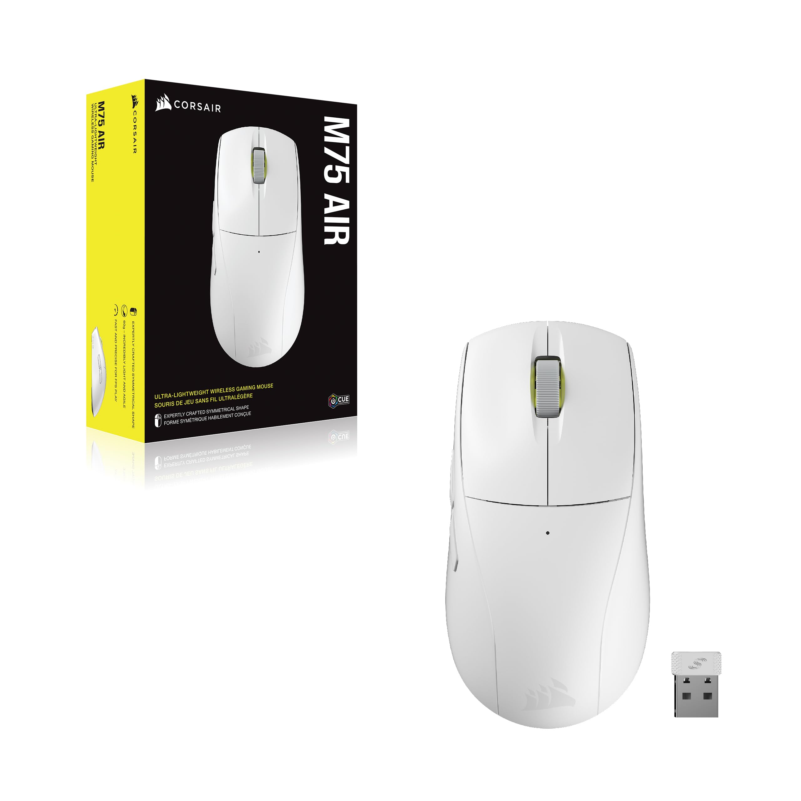 Foto 8 pulgar | Ratón Para Juegos Corsair M75 Air Inalámbrico Ultraligero De 26.000 Dpi - Venta Internacional.