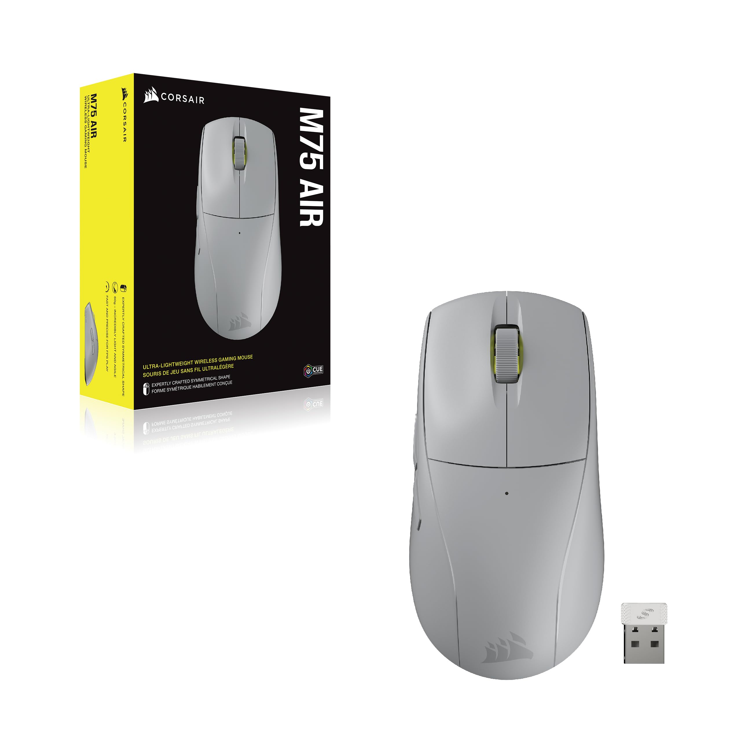 Foto 8 pulgar | Ratón Para Juegos Corsair M75 Air Inalámbrico Ultraligero De 26.000 Dpi - Venta Internacional.