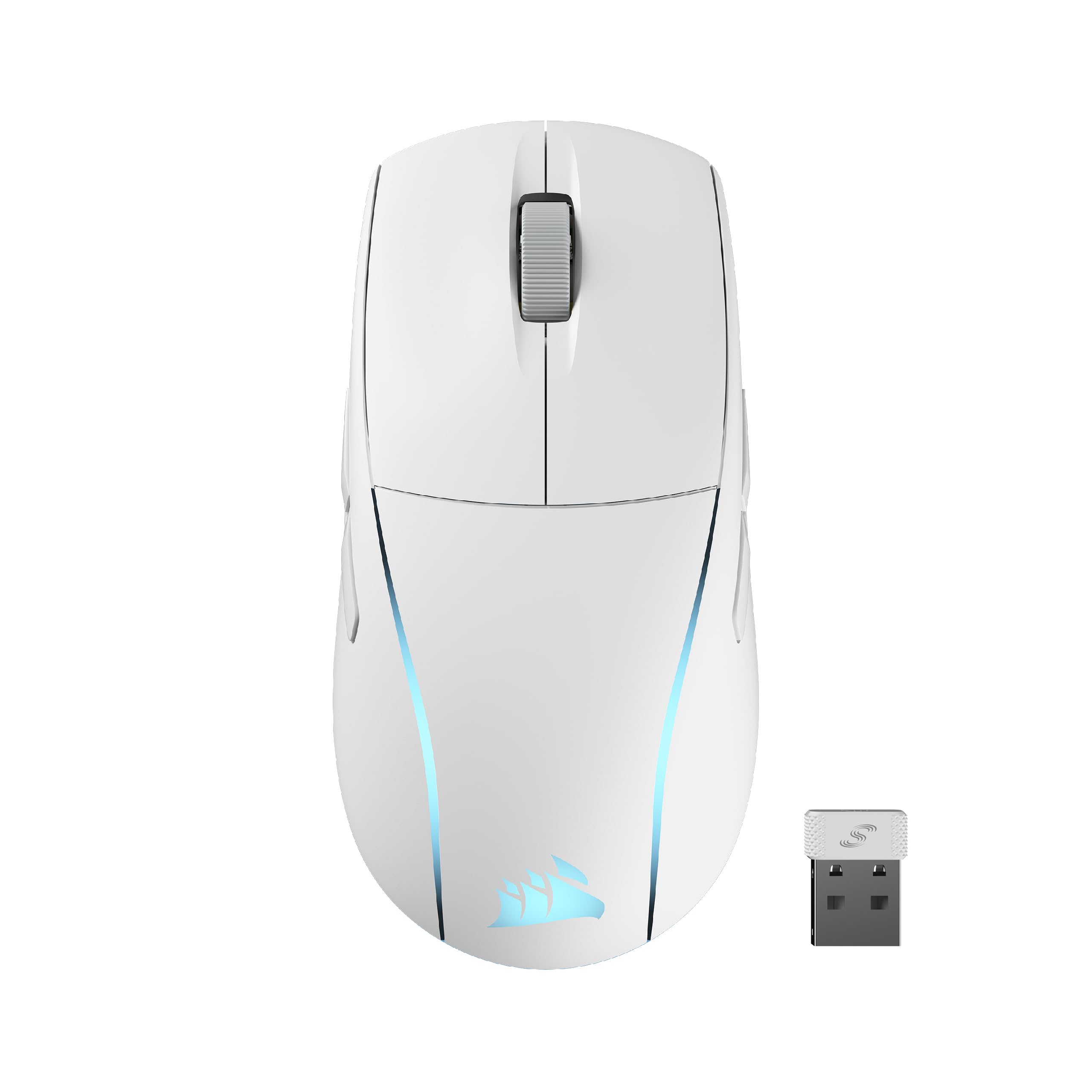 Ratón Para Juegos Corsair M75 Inalámbrico Rgb 26,000 Dpi Blanco - Venta Internacional.