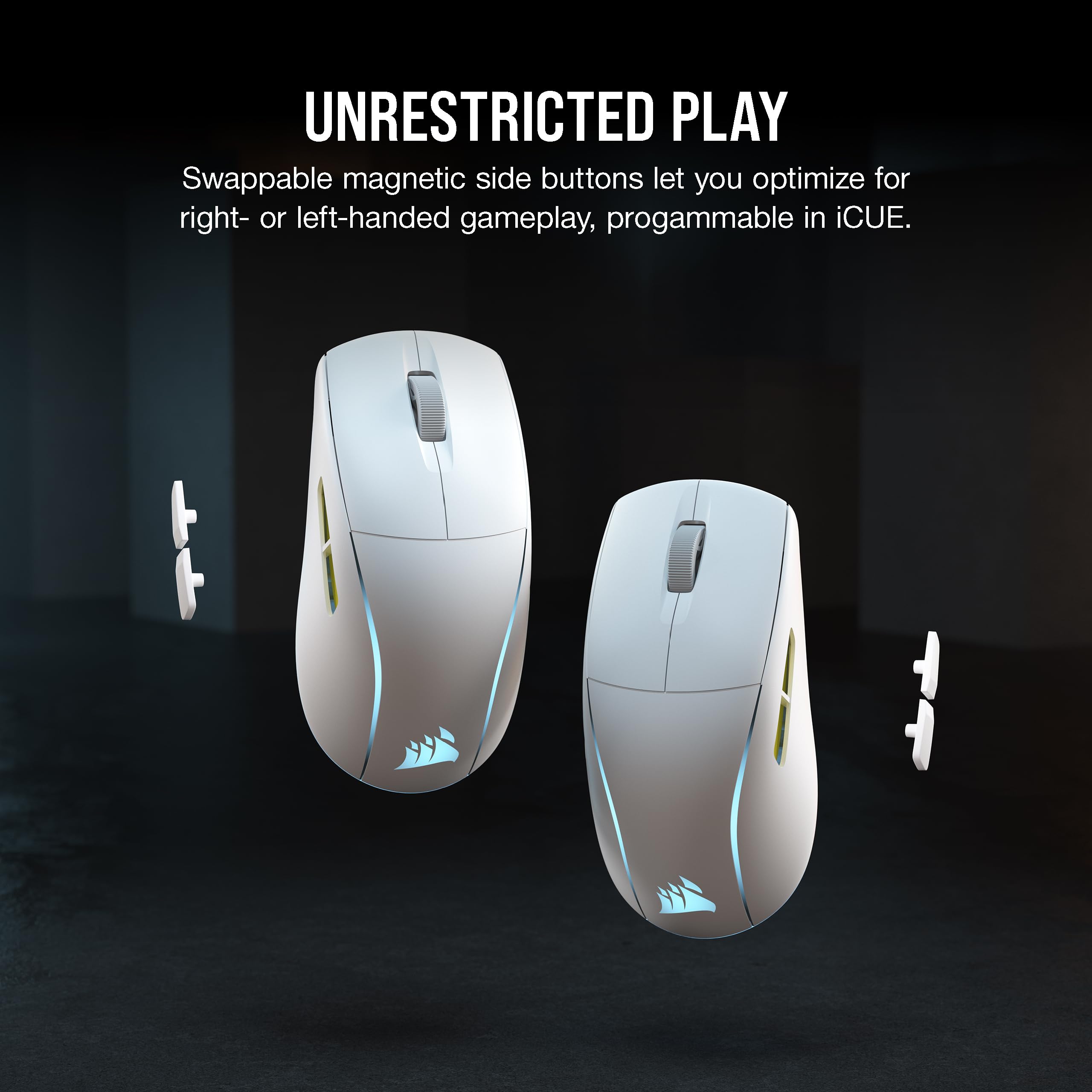 Foto 5 pulgar | Ratón Para Juegos Corsair M75 Inalámbrico Rgb 26,000 Dpi Blanco - Venta Internacional.
