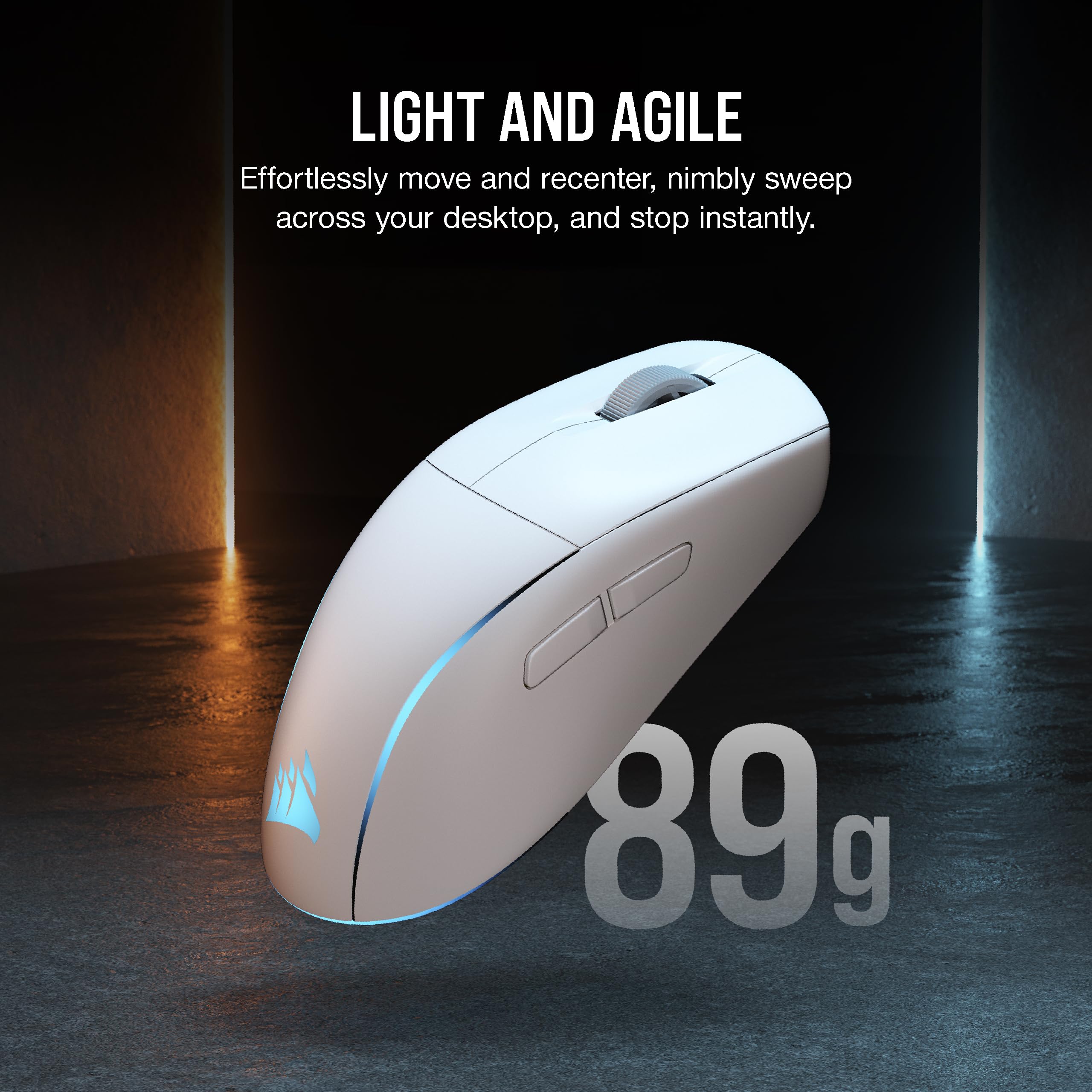 Foto 7 pulgar | Ratón Para Juegos Corsair M75 Inalámbrico Rgb 26,000 Dpi Blanco - Venta Internacional.