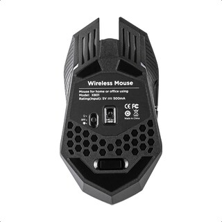 Foto 3 | Mouse Inalámbrico Silencioso Rgb Recargable 7 Botones Usb C