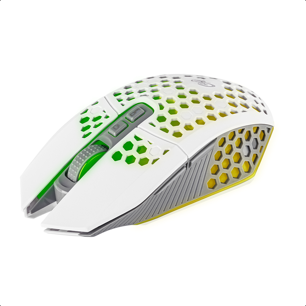 Foto 3 pulgar | Mouse Silencioso Inalám Rgb Recargable 7 Botones Usb Neg