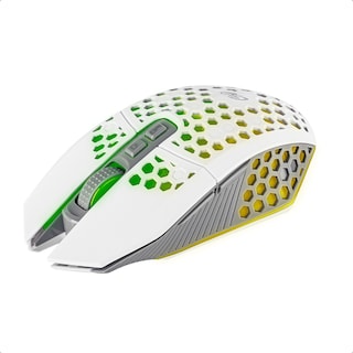 Foto 2 | Mouse Silencioso Inalám Rgb Recargable 7 Botones Usb Neg