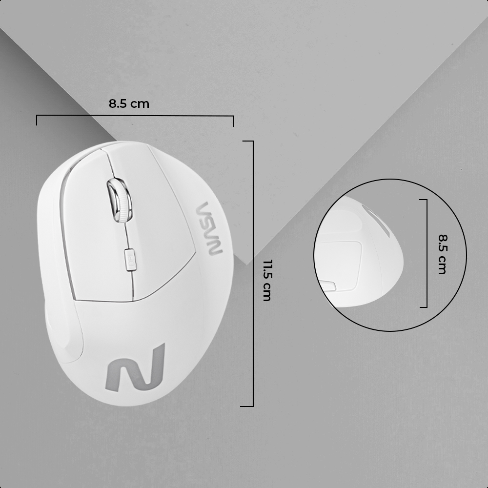 Foto 7 pulgar | Mouse Inalámbrico Navigator Two Recargable 1600dpi 6 Botones