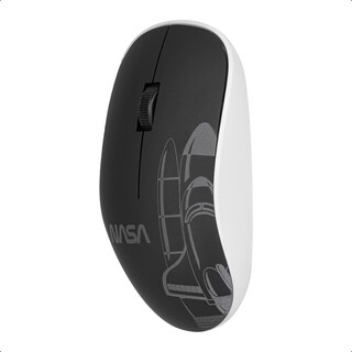 Foto 2 | Mouse Inalámbrico Navigator One Nasa Blanco Y Negro