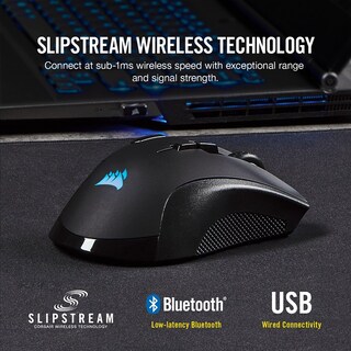 Foto 3 | Mouse Corsair Ironclaw Rgb Wireless Inalámbrico Óptico Usb Gaming Ch-9317011-na