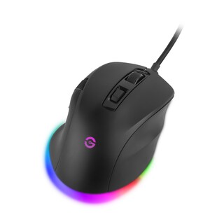 Foto 2 | Mouse Getttech Inalámbrico 7 Botones Doble Rueda RGB Conexión 2.4g Bluetooth y USB DPI Ajustable