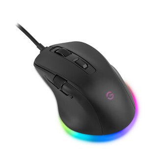 Foto 3 | Mouse Getttech Inalámbrico 7 Botones Doble Rueda RGB Conexión 2.4g Bluetooth y USB DPI Ajustable