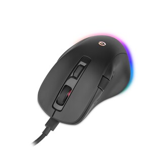 Foto 4 | Mouse Getttech Inalámbrico 7 Botones Doble Rueda RGB Conexión 2.4g Bluetooth y USB DPI Ajustable