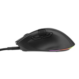 Foto 7 | Mouse Getttech Inalámbrico 7 Botones Doble Rueda RGB Conexión 2.4g Bluetooth y USB DPI Ajustable