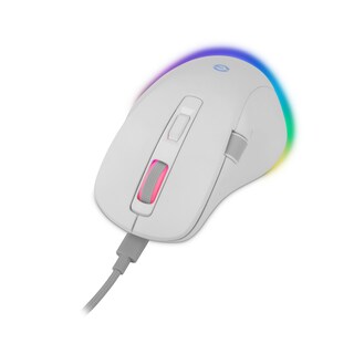 Foto 4 | Mouse Getttech Inalámbrico 7 Botones Doble Rueda RGB Conexión 2.4g Bluetooth y USB DPIAjustable