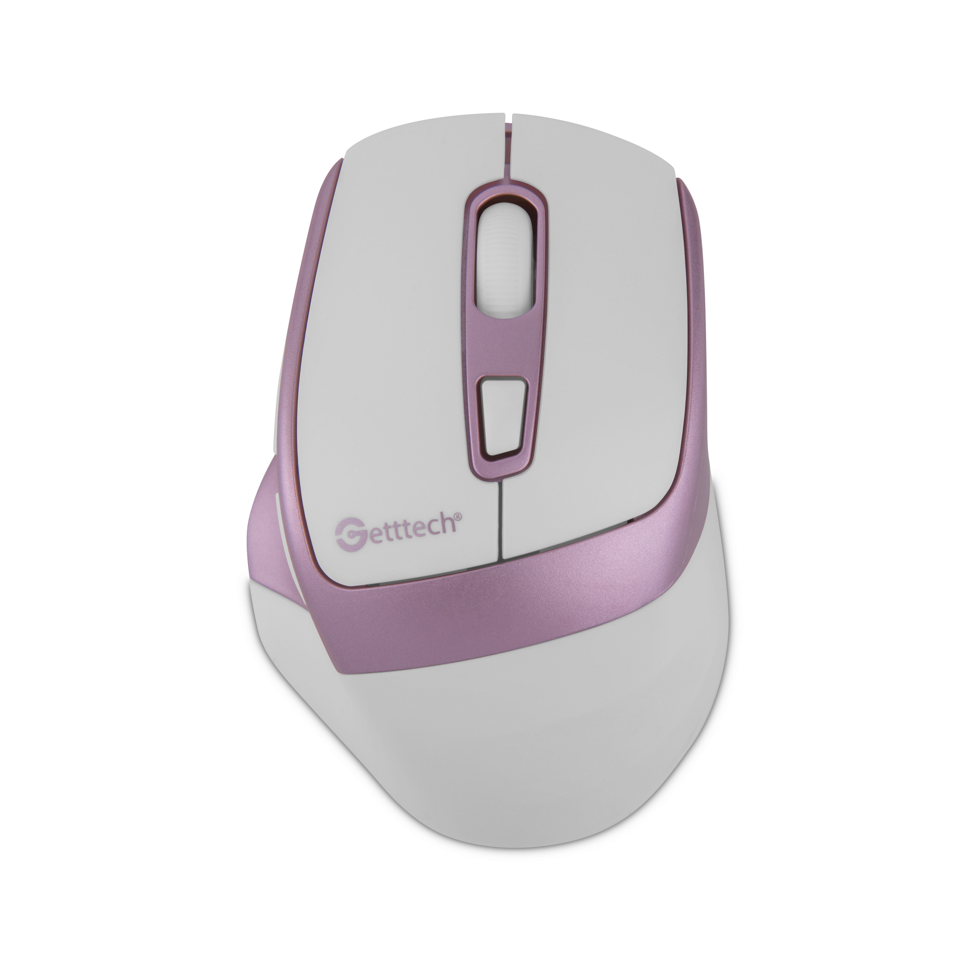 Foto 2 pulgar | Mouse Getttech Inalámbrico Conexión 2.4g Bluetooth y USB 6 Botones DPI Ajustables