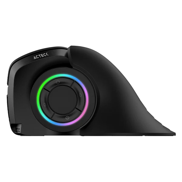 Foto 2 | Mouse Vertical Acteck Mi690 Inalámbrico 2.4 Ghz Rgb Recargable Negro