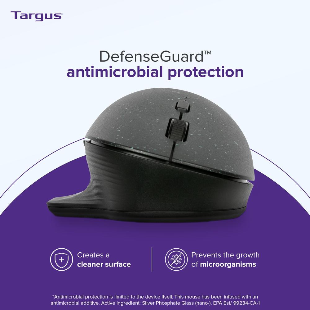 Foto 4 | Mouse Ergonómico Targus Óptico Amb586gl Inalámbrico