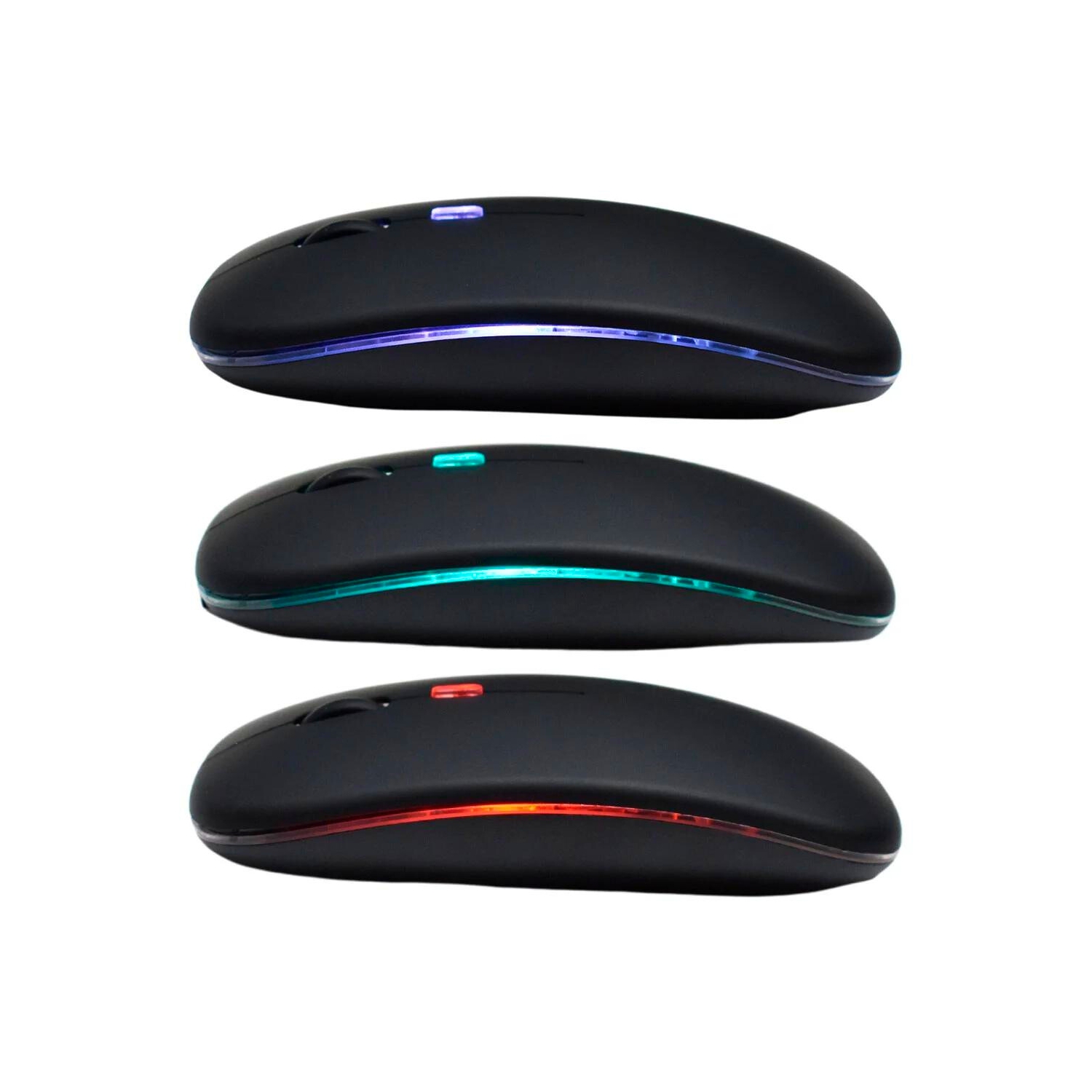 Foto 2 pulgar | Ratón Inalámbrico Weibo Silent Led Bluetooth Usb Recargable - Venta Internacional.