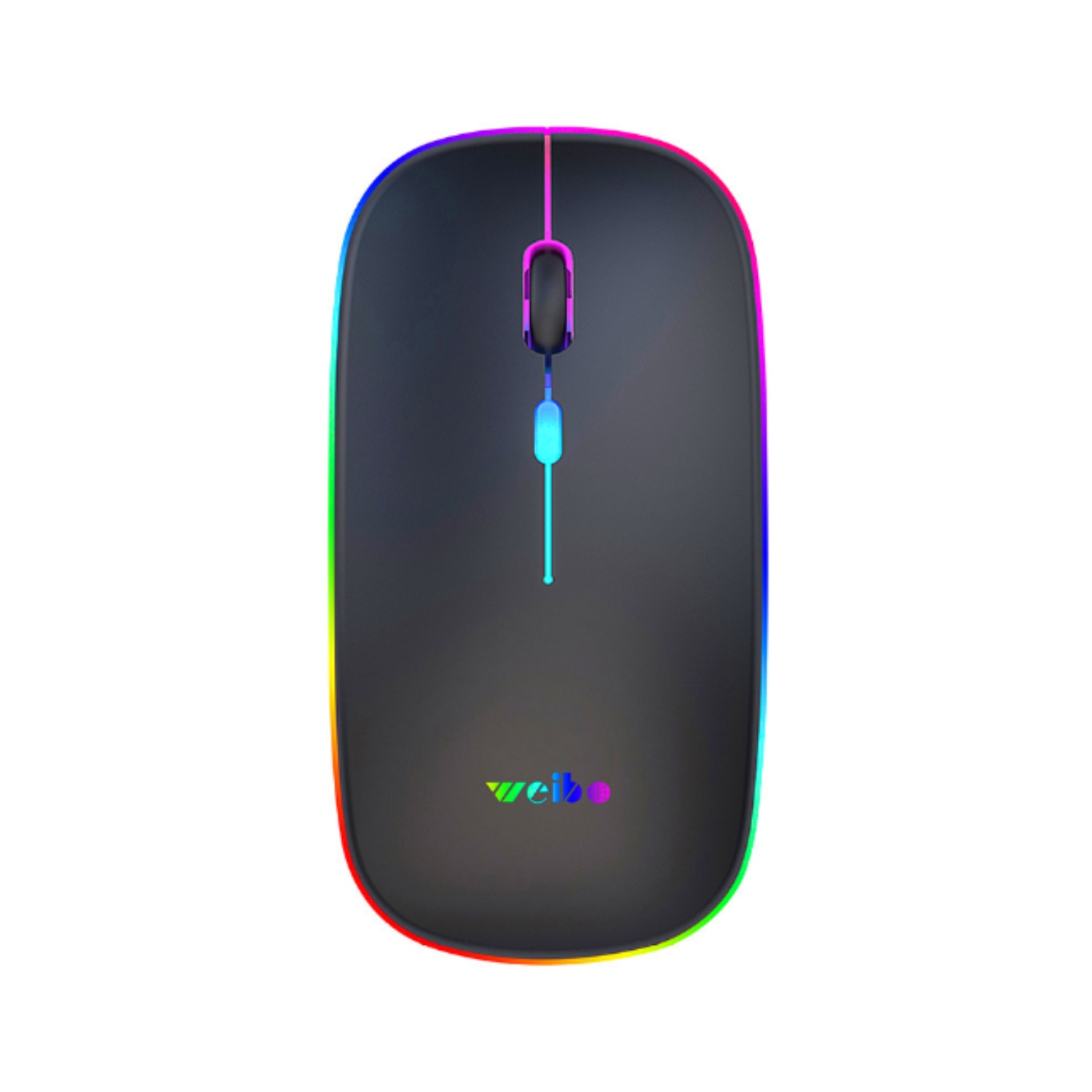 Foto 3 pulgar | Ratón Inalámbrico Weibo Silent Led Bluetooth Usb Recargable - Venta Internacional.