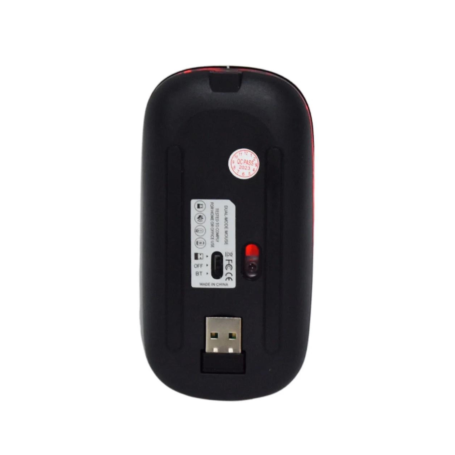 Foto 6 pulgar | Ratón Inalámbrico Weibo Silent Led Bluetooth Usb Recargable - Venta Internacional.