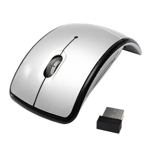 Foto 6 pulgar | Ratón Inalámbrico Superdelgado De 2,4 Ghz, Plegable, 1200 Dpi, Usb - Venta Internacional.