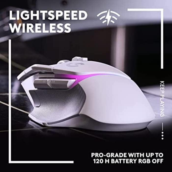 Foto 3 | Paquete De Ratón Logitech G502 X Plus Lightspeed Y Auriculares G733 - Venta Internacional.