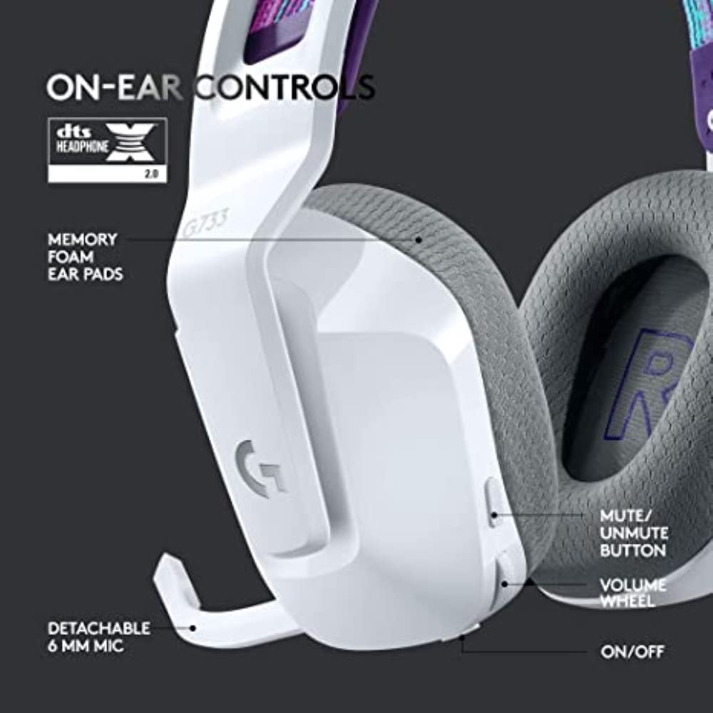 Foto 8 pulgar | Paquete De Ratón Logitech G502 X Plus Lightspeed Y Auriculares G733 - Venta Internacional.
