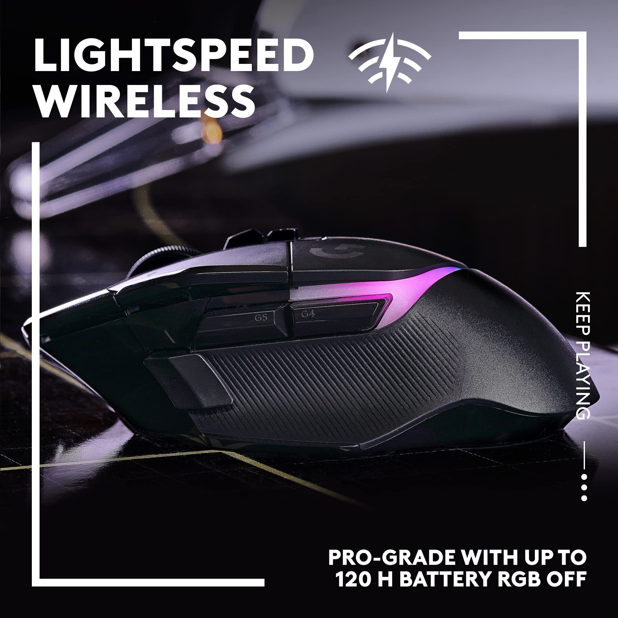 Foto 3 pulgar | Ratón Inalámbrico Para Juegos Logitech G502 X Plus Con Auriculares G733 - Venta Internacional.