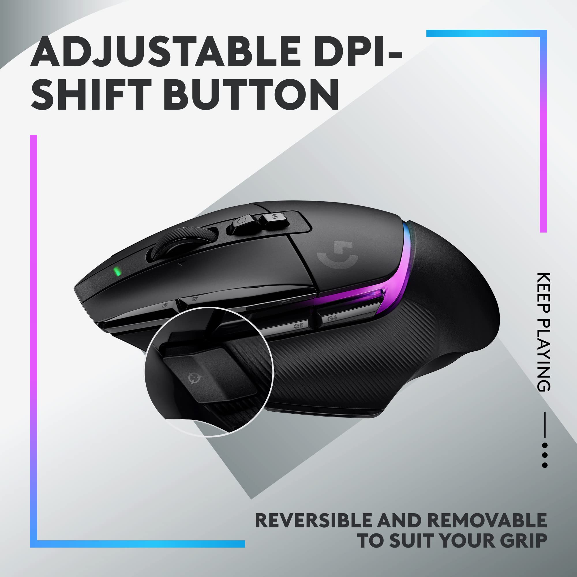 Foto 5 pulgar | Ratón Inalámbrico Para Juegos Logitech G502 X Plus Con Auriculares G733 - Venta Internacional.