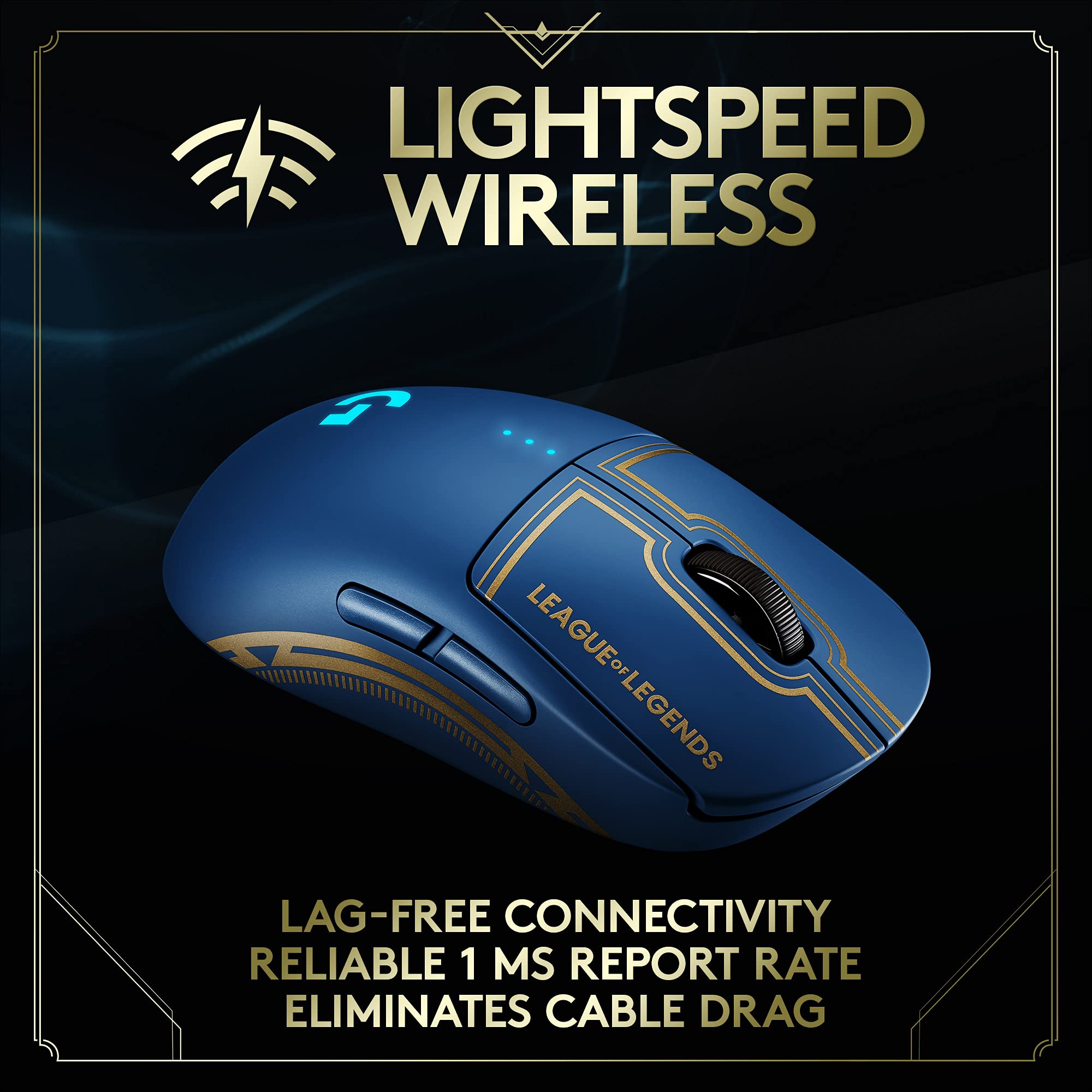 Foto 5 pulgar | Ratón Para Juegos Logitech G Pro Wireless League Of Legends Ed. - Venta Internacional.