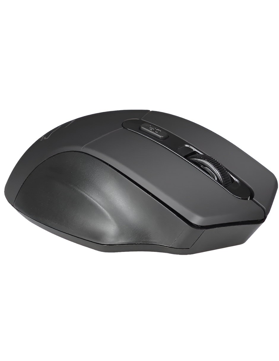 Ratón Óptico Estándar Inalámbrico Insignia De Modo Dual Color Negro