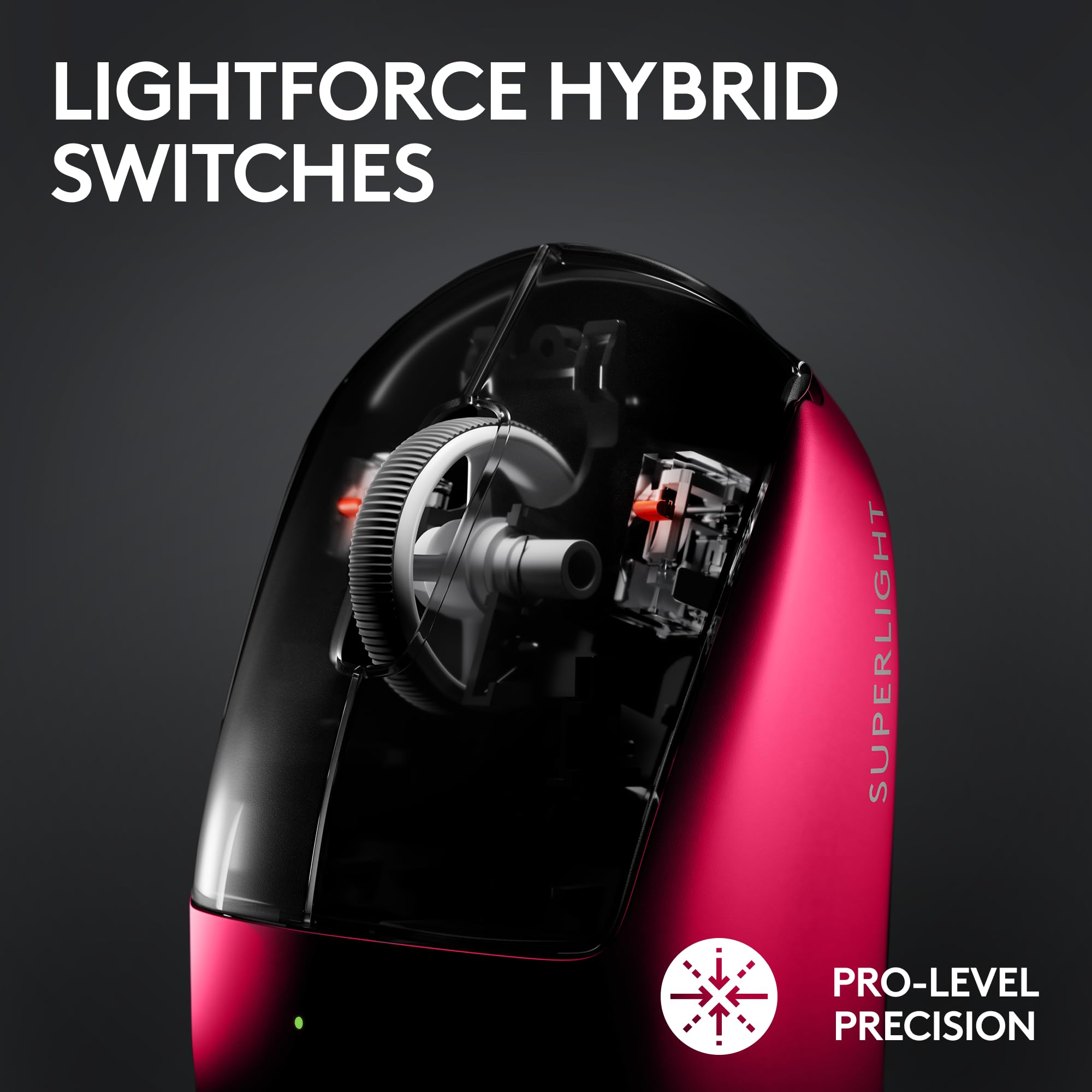 Foto 4 pulgar | Ratón Inalámbrico Para Juegos Logitech G Pro X Superlight Magenta - Venta Internacional.