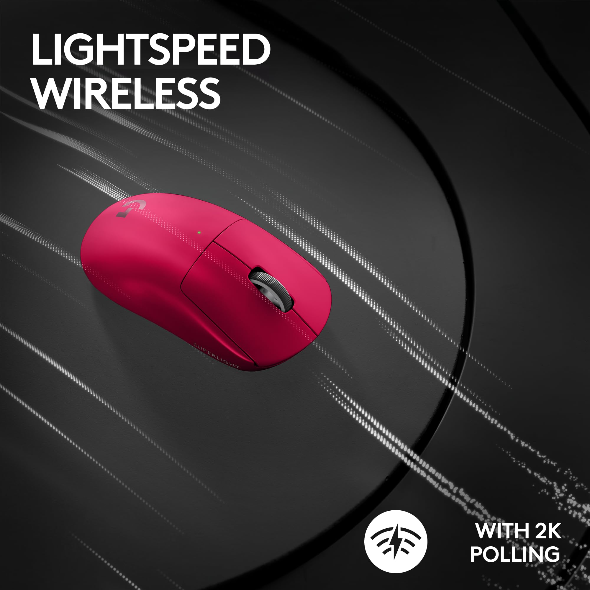 Foto 7 pulgar | Ratón Inalámbrico Para Juegos Logitech G Pro X Superlight Magenta - Venta Internacional.
