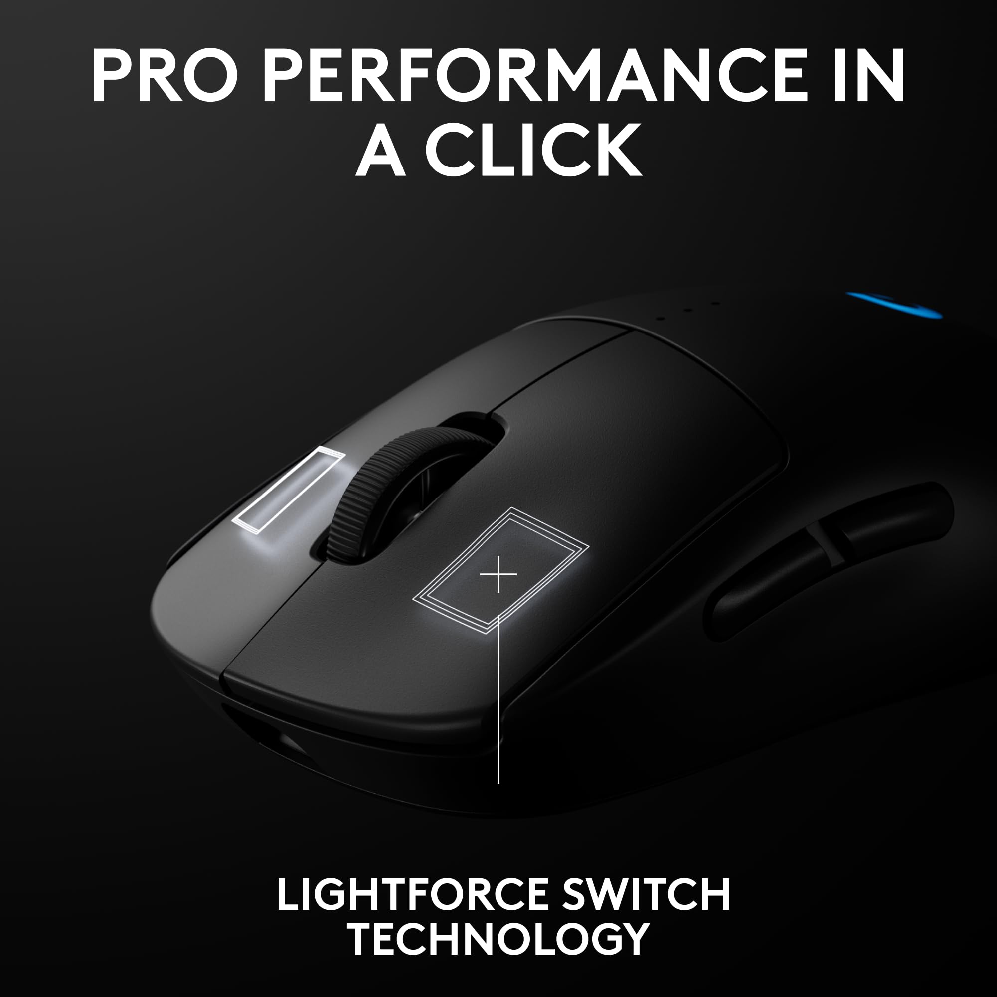 Foto 6 | Ratón Inalámbrico Para Juegos Logitech G Pro 2 Lightspeed Black - Venta Internacional.