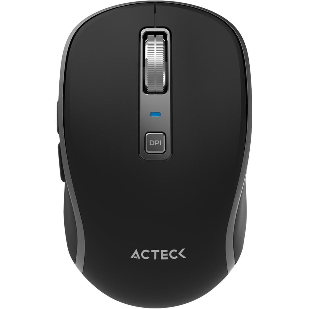 Foto 1 | Mouse Acteck Optimize Trip Pro Mi580 Inalambrico Usb 2.4 Ghz + Bt 1600dpi 6 Botones Ergonomico Negro