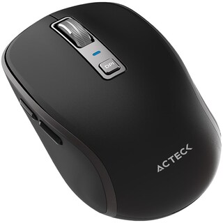 Foto 6 | Mouse Acteck Optimize Trip Pro Mi580 Inalambrico Usb 2.4 Ghz + Bt 1600dpi 6 Botones Ergonomico Negro