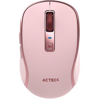 Foto 1 | Mouse Acteck Optimize Trip Pro Mi580 Inalambrico Usb 2.4 Ghz + Bt 1600dpi 6 Botones Ergonomico Rosa