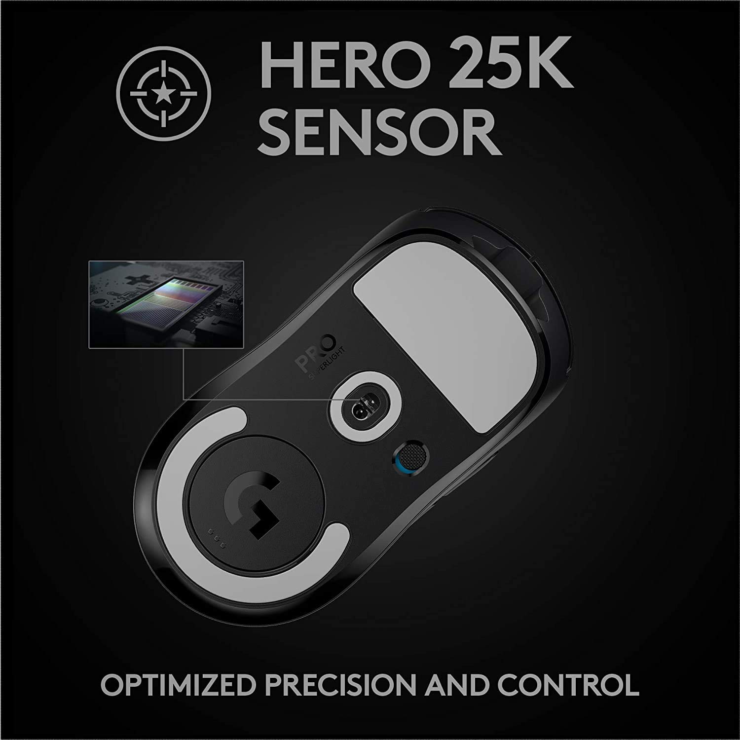 Foto 6 pulgar | Reacondicionado Ratón Inalámbrico Para Juegos Logitech G Pro X Superlight Black - Venta Internacional.