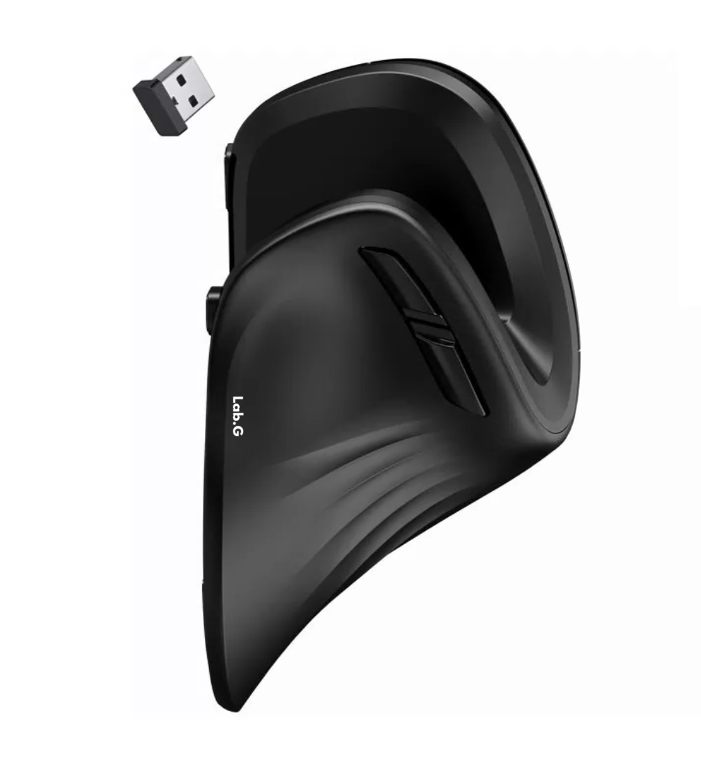 Foto 3 pulgar | Ratón Inalámbrico Vertical Ergonómico Dareu De 2,4 G Negro