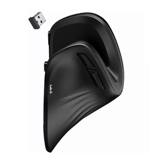 Foto 2 | Ratón Inalámbrico Vertical Ergonómico Dareu De 2,4 G Negro