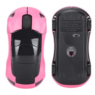 Foto 7 | Ratón Inalámbrico Para Juegos Ashata 2.4 Ghz 3d Con Forma De Coche Deportivo Rosa - Venta Internacional.