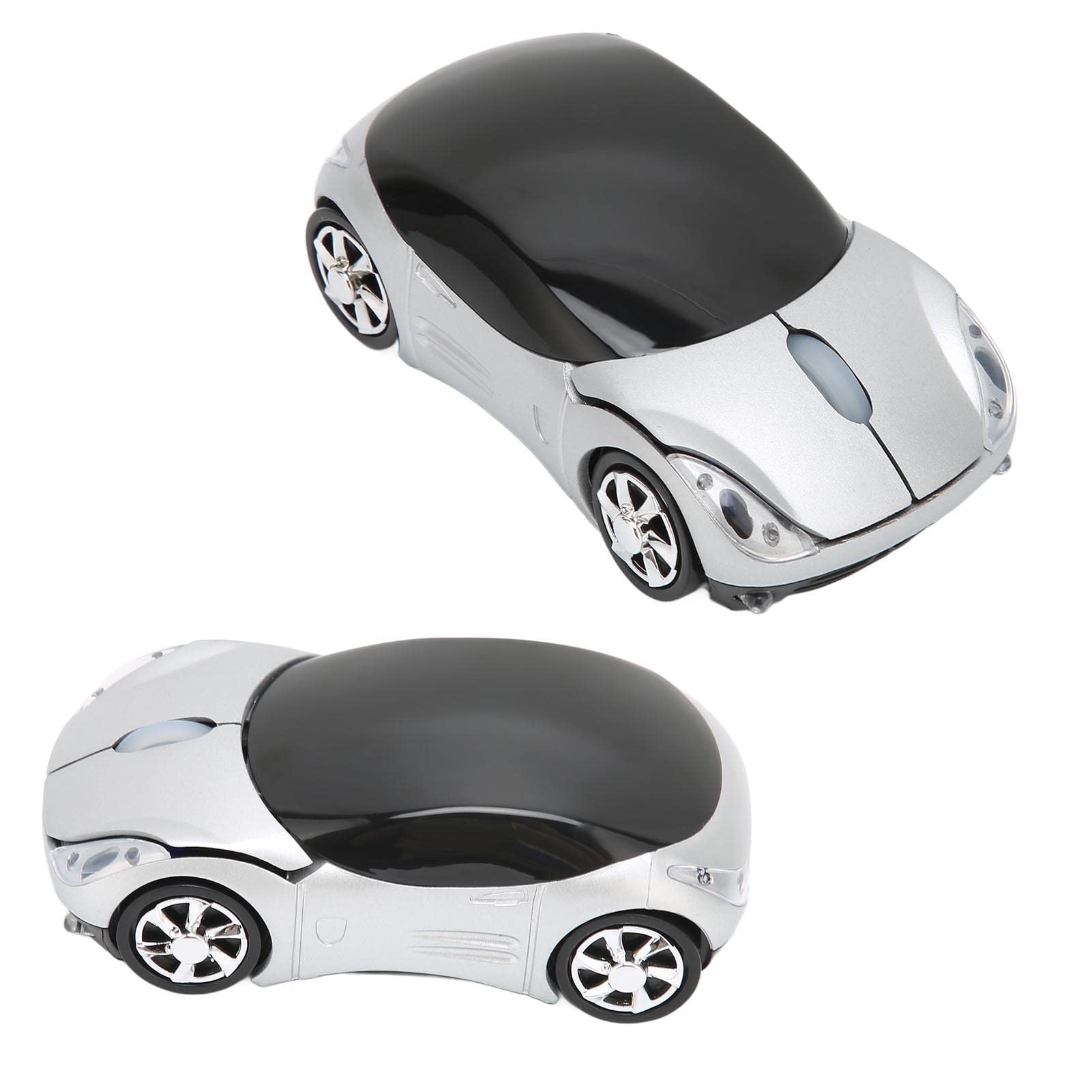 Foto 6 | Ratón Inalámbrico Para Coche Ashata Cool Sport Car 2.4 Ghz Para Pc, Color Plateado - Venta Internacional.