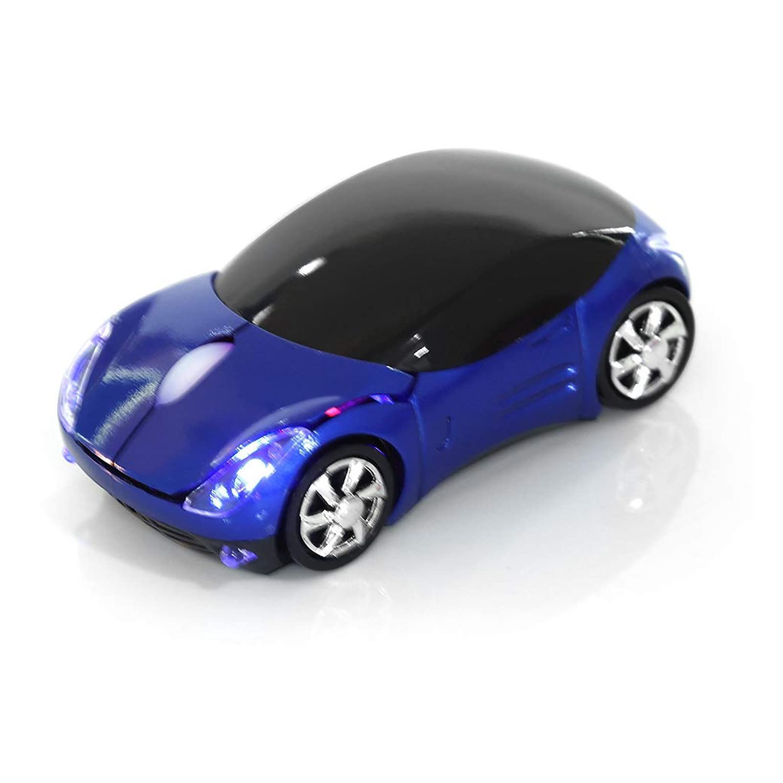 Ratón Inalámbrico Ashata Car Shape 1600dpi Para Pc/portátil (azul) - Venta Internacional.