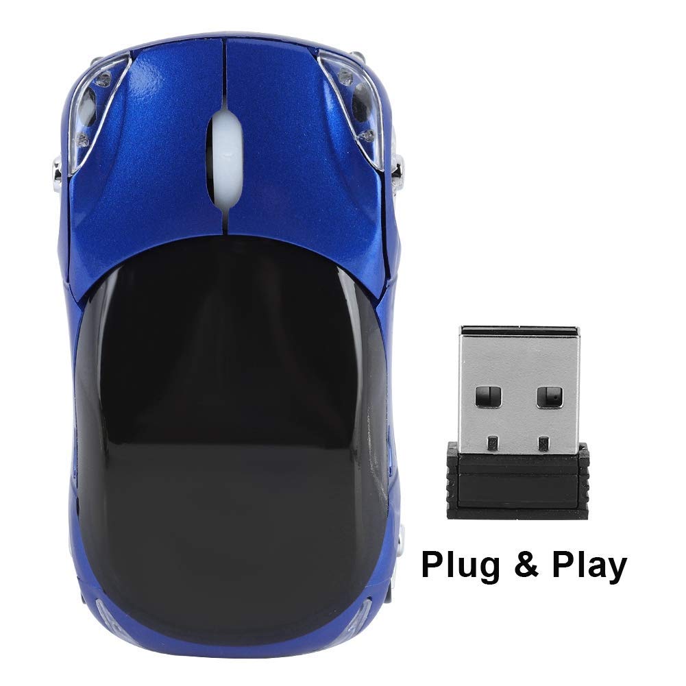 Foto 6 | Ratón Inalámbrico Ashata Car Shape 1600dpi Para Pc/portátil (azul) - Venta Internacional.