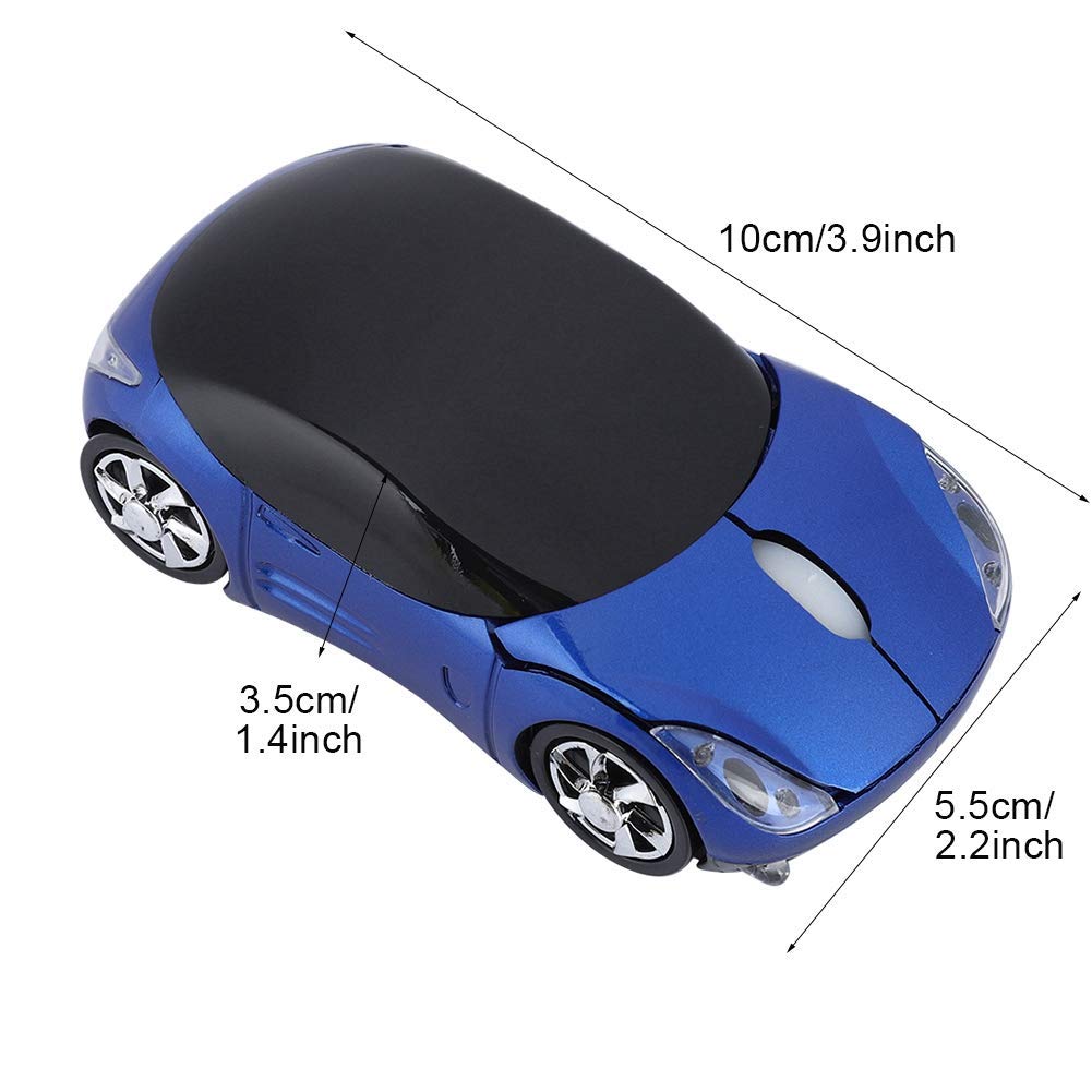 Foto 7 | Ratón Inalámbrico Ashata Car Shape 1600dpi Para Pc/portátil (azul) - Venta Internacional.