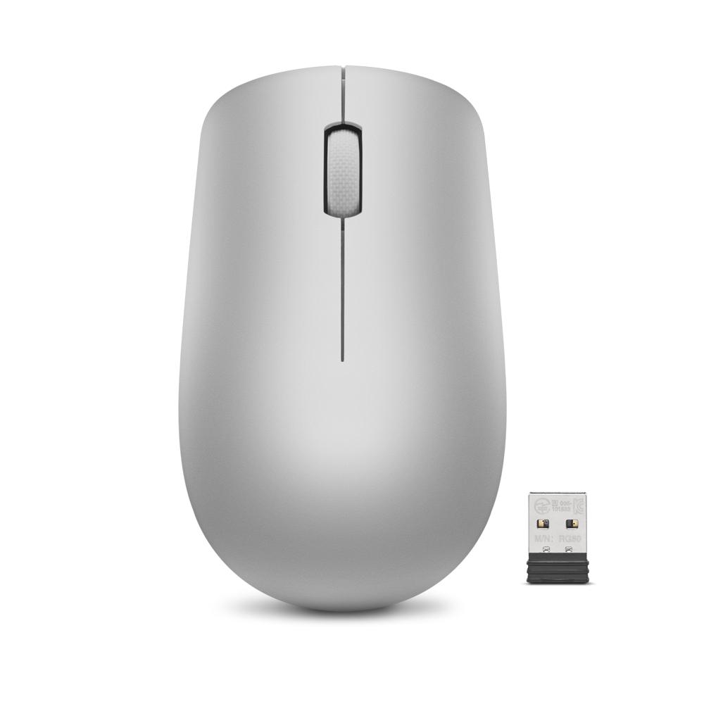 Foto 2 pulgar | Mouse Inalámbrico Lenovo 530 Gris Platino