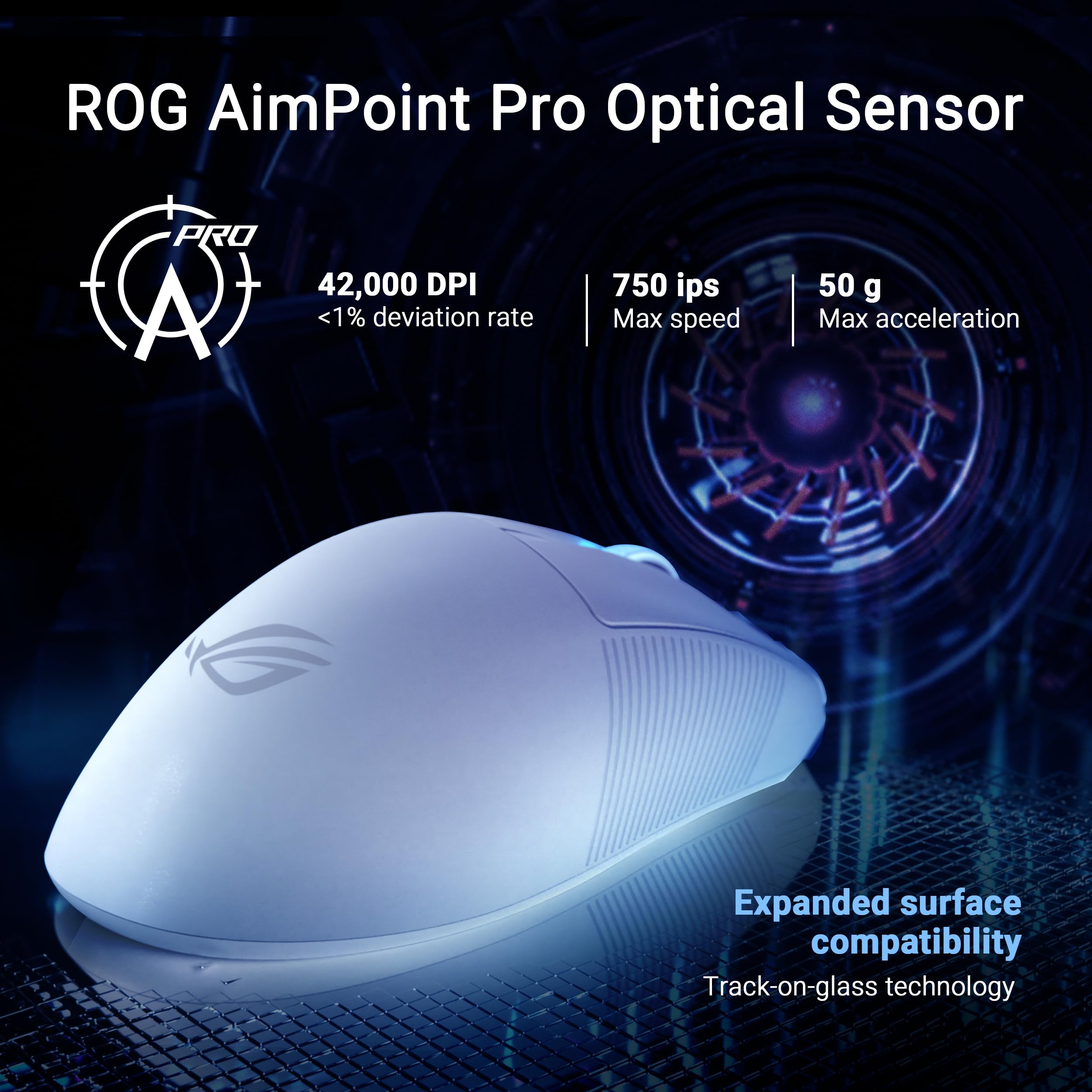 Foto 6 pulgar | Ratón Para Juegos Asus Rog Keris Ii Ace Wireless 54 G Negro - Venta Internacional.